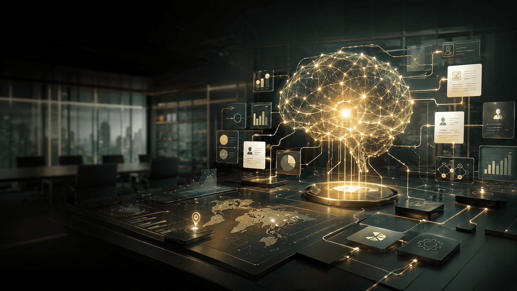 企业AI经营大脑与记忆中枢系统